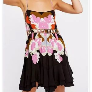 Intimately Free People Sweet Lucy Slip Mini Dress Sz Small